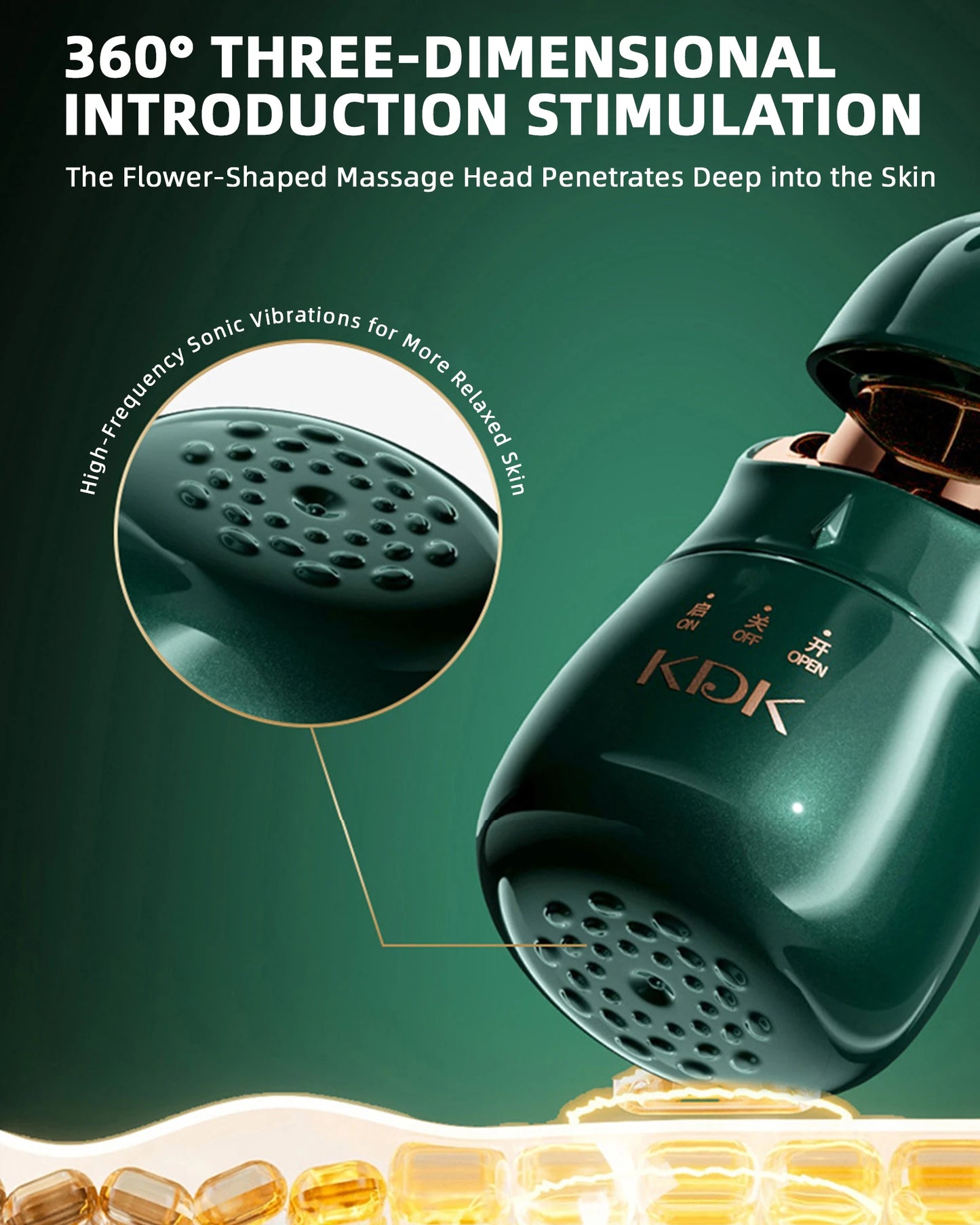 Massaggiatore facciale multifunzione