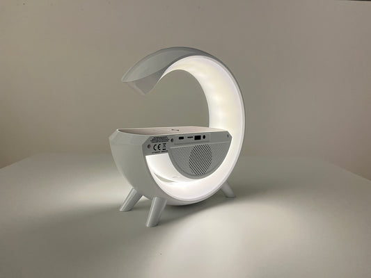 Sveglia ricarica Wireless RGB con Cassa Musica