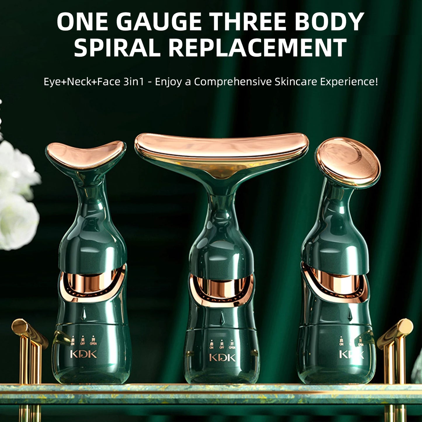 Massaggiatore facciale multifunzione