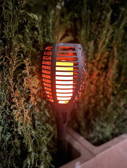 Torcia solare con Effetto Fuoco